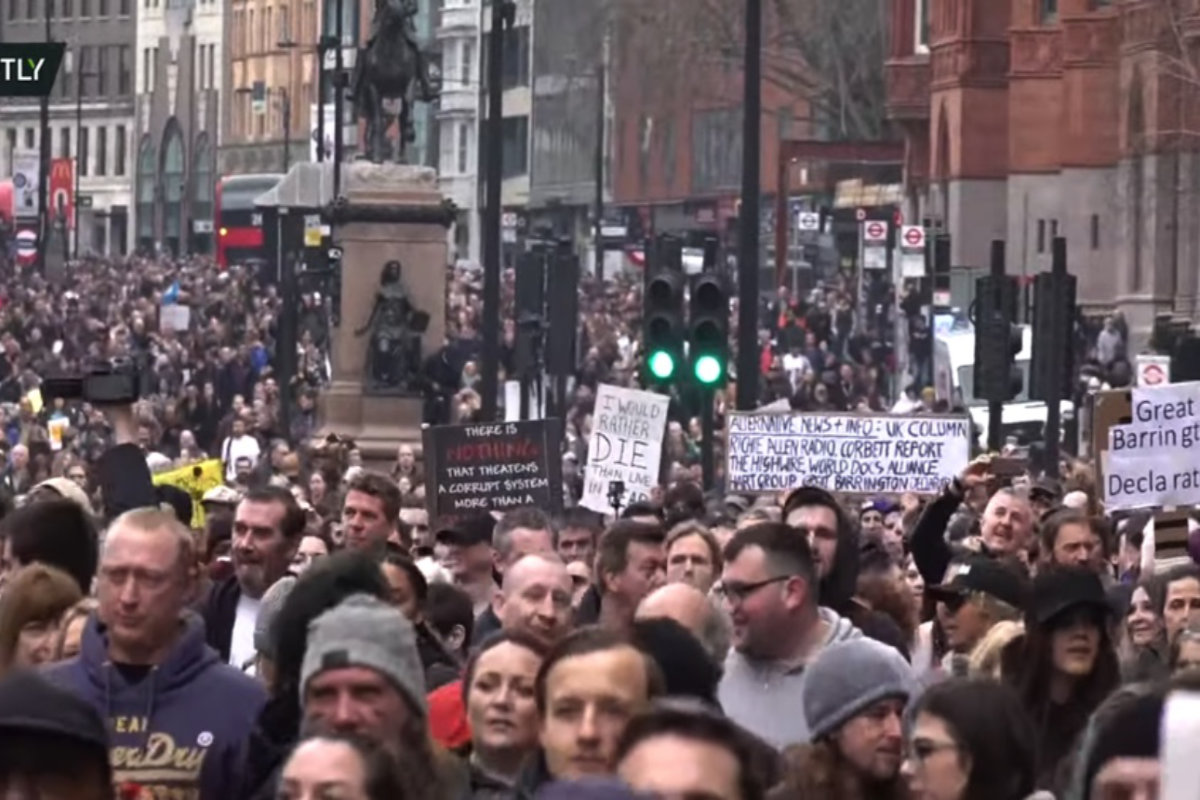 Protesting Uk Thousands of Brits march in anti-lockdown protests – OpentheWord.org