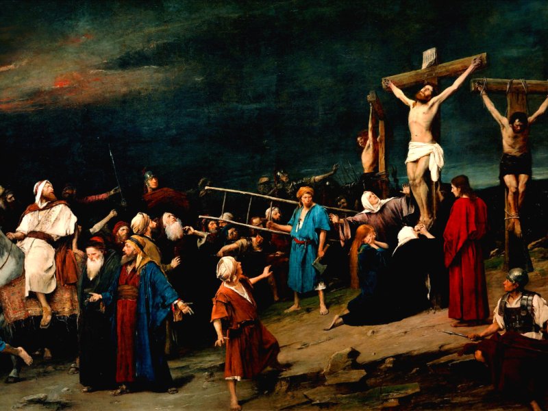 Cómo cuántas cruces murió&nbsp;Jesús