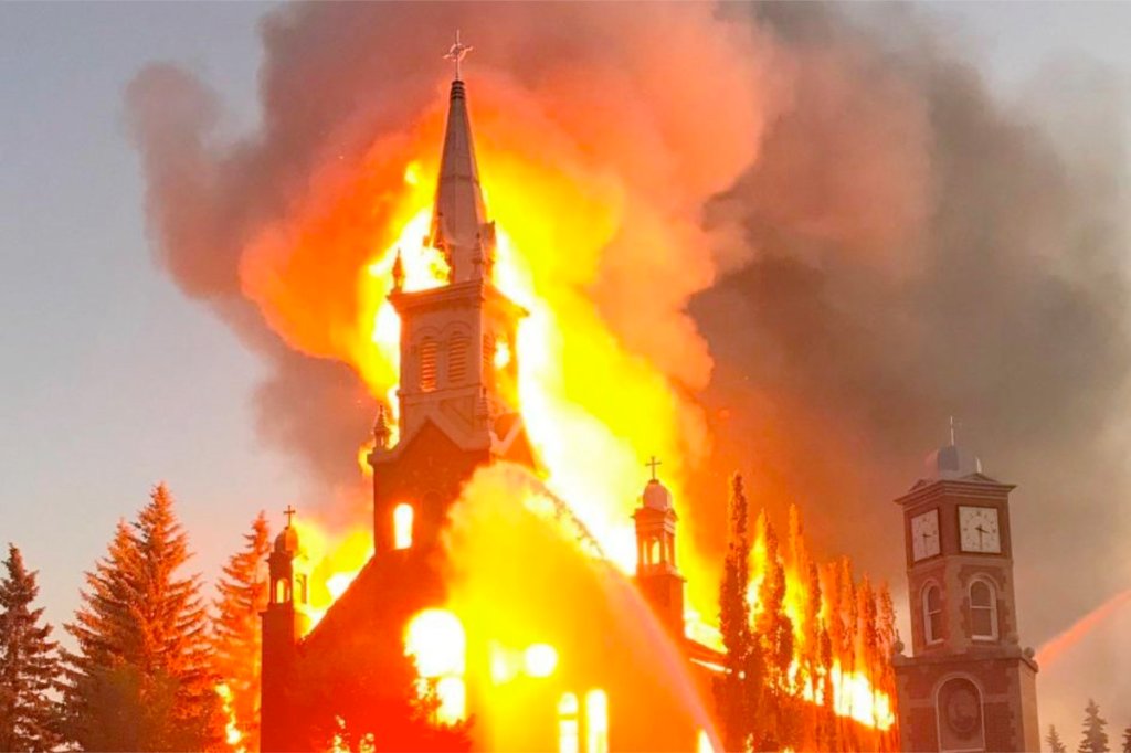 45 churches vandalized or burned across&nbsp;Canada