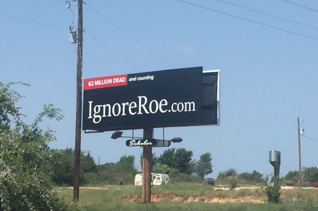 Pro-life billboard taken down after death&nbsp;threats