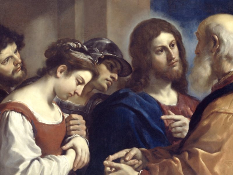 La extraña conexión entre la historia de Navidad y la mujer sorprendida en&nbsp;adulterio