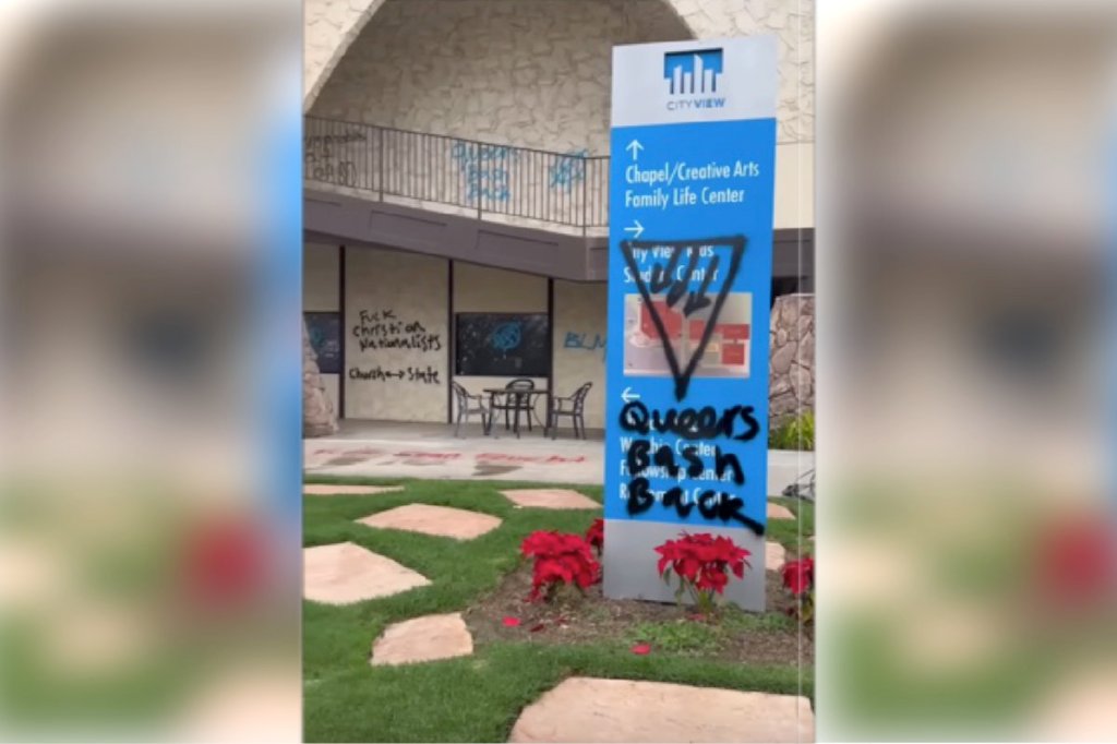 Antifa tries to intimidate by vandalizing a San Diego church where Sean Feucht was scheduled to hold a New Year’s&nbsp;service