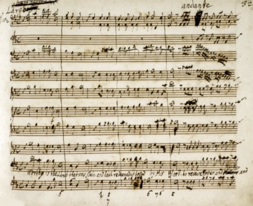 Worthy is the Lamb, a page from Handel's Messiah