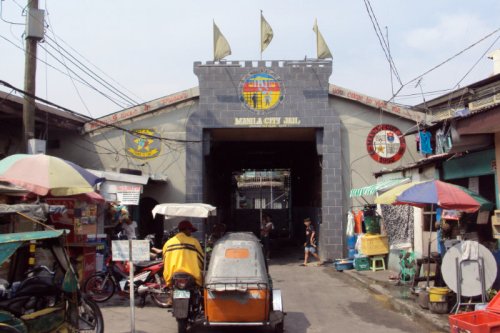 Old Bilibid Prison in Manila, Philippines that serves as Manila City Jail