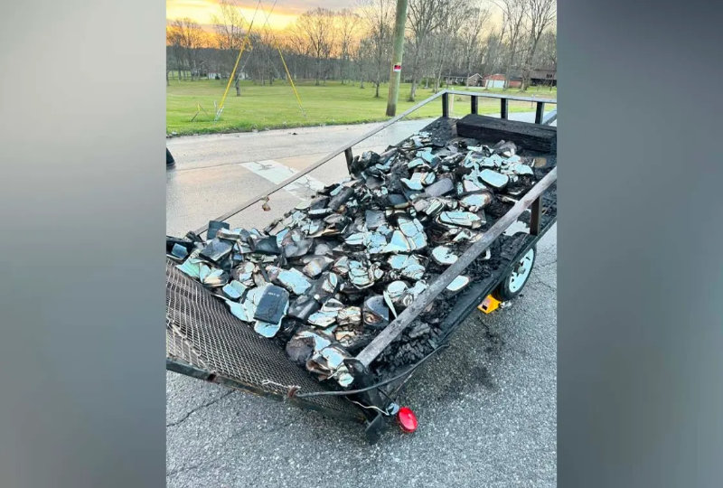 A trailer full of Bible purposefully burnt in front of Greg Locke’s church in&nbsp;Tennessee