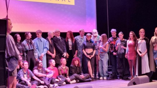 Group of performers from Eurovision 2024