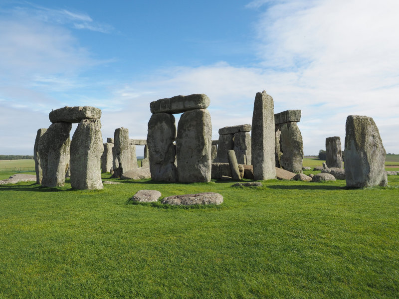 Stonehenge monument in Amesbury, England