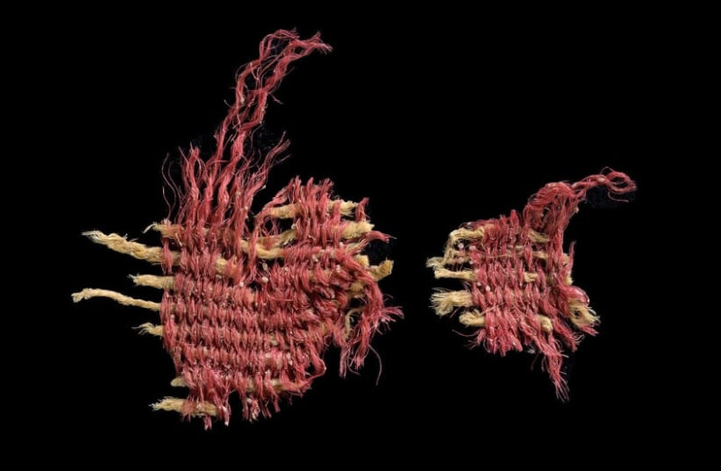 3,800-year-old scarlet cloth discovered in Cave of the Skulls located in the Judean desert