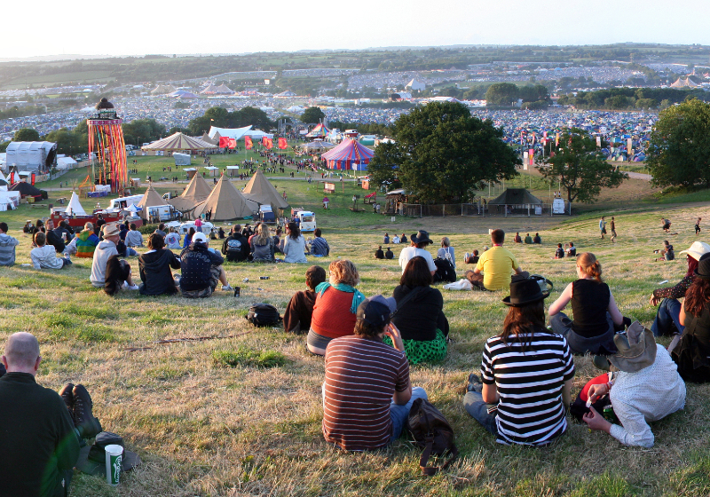 Christian singalong at Glastonbury music&nbsp;festival