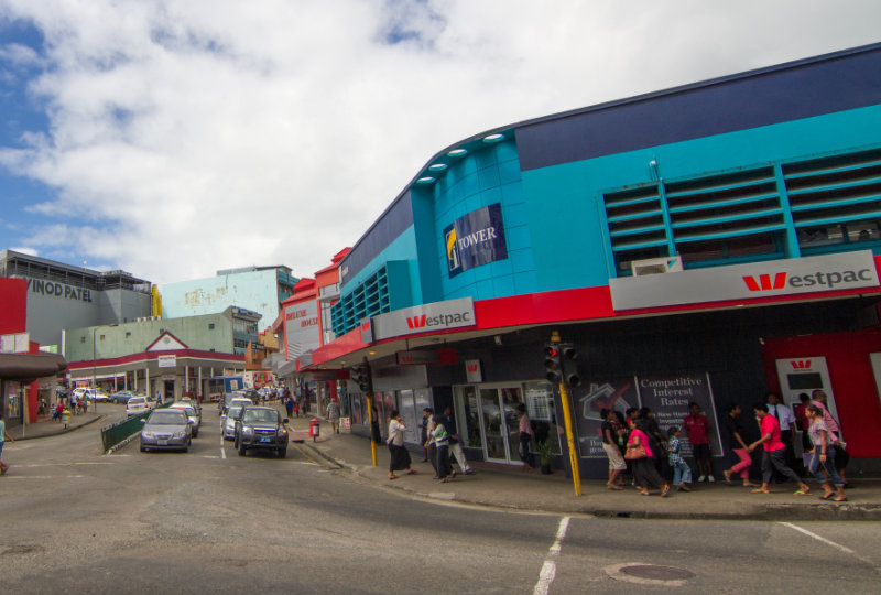 Mainstreet in Suva, Fiji