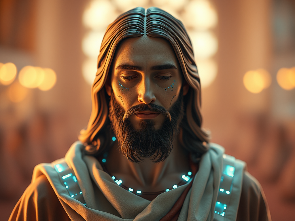 An AI generated Jesus