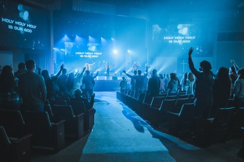 Worship Service, Houston, Texas