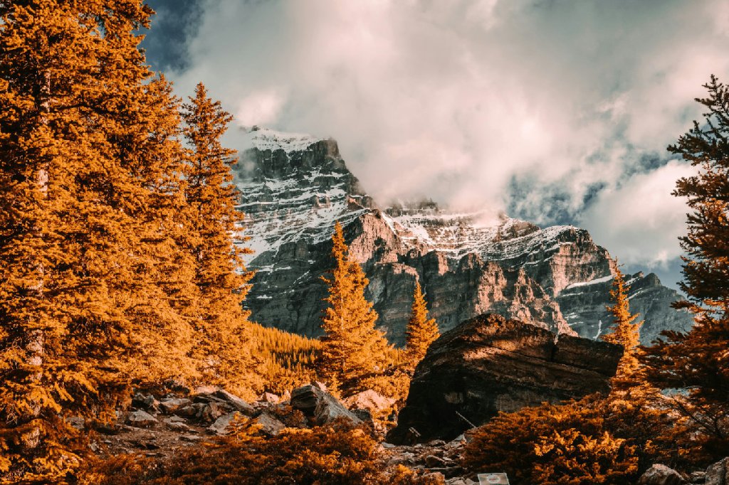 Mountains in Banff, Alberta, Canada