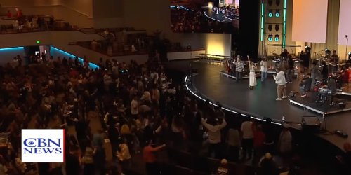 Youtube capture of Southeastern University Revival, Feb 2026