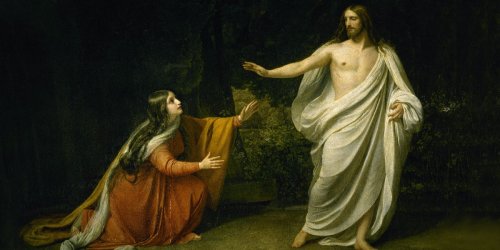 Painting of Jesus appearing to Mary Magdalene
