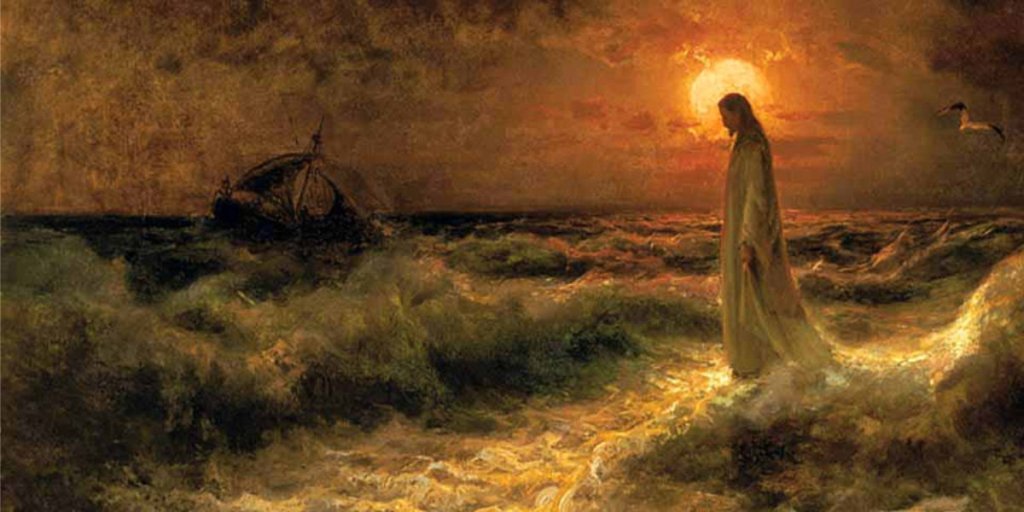 El Mensaje Subliminal Detrás de Jesús Caminando sobre el Agua